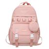 Unisex Nylon City Backpack With Large Storage For School And Leisure Activities