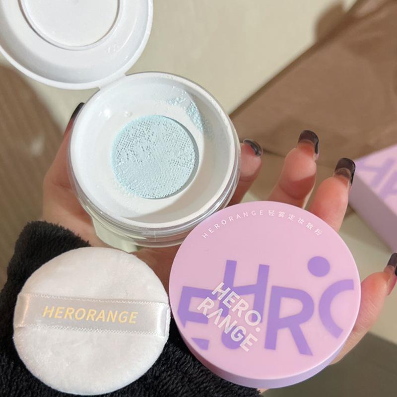 

HER ORANGE ~ Легкий туман для макияжа, рассыпчатая пудра, воздушная пудра, весенне-летняя пудра, женский стойкий контроль жирности, водостойкий консилер, масло для кожи 04