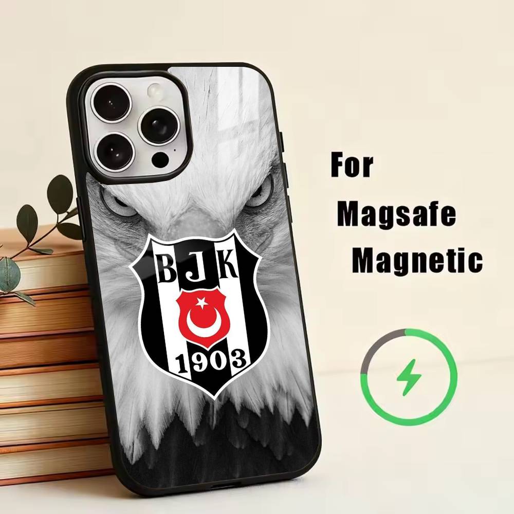 Fashion Besiktas BJK-1903 Phone Case For iPhone17,16,15,14,13,12,11 Plus,Pro Magnetic For Magsafe Wireless Charging