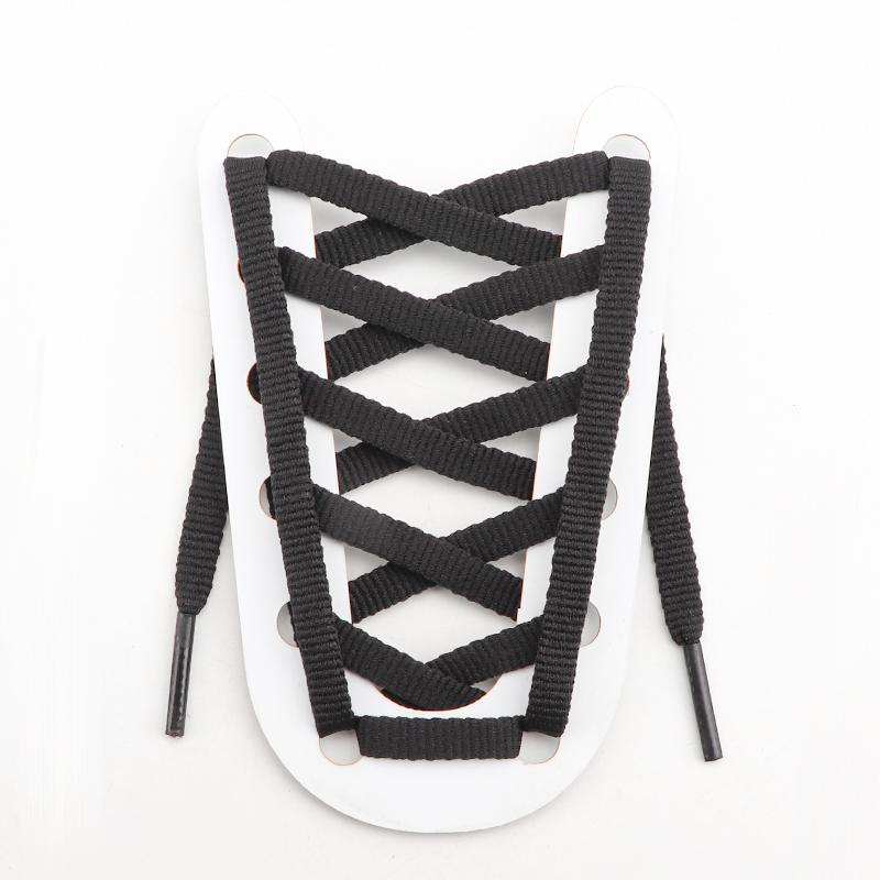 

Плоские шнурки для кроссовок, шнурки для баскетбольной обуви, белые, черные, ширина 6 мм, 90/120/140/160 см, аксессуары для обуви 90cm чёрный