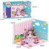 C0235 Compatible Le Small Particles High Assembled Building Block Girl Dream Princess Room Gift For Girlfriend