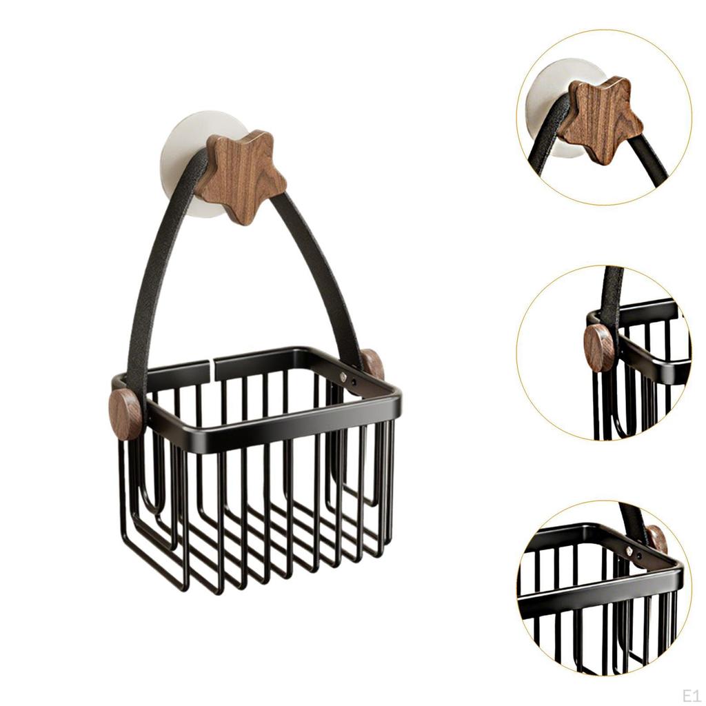 Hanging Kitchen Basket, Wall Mounted Decorative, Organizing Rustic Farmhouse Food Storage Fruit
