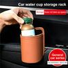 Universal Car Door Cup Holder Box Back Clip Design Drink Rack Storage Bin Car Seat Back Water Cup Box Organizer Pocket