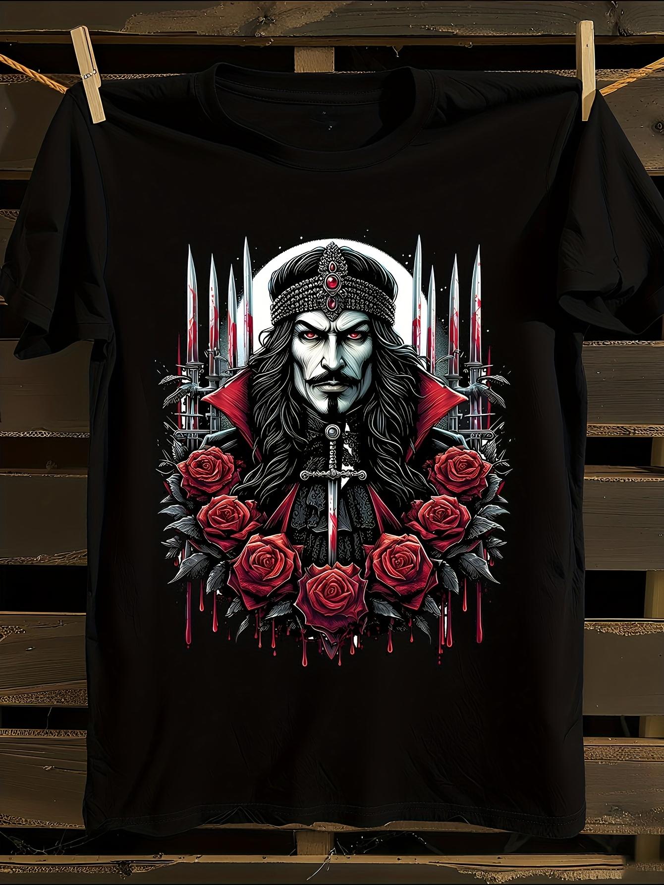 Vlad the Impaler Dracula S Legacy Gothic Tshirt S