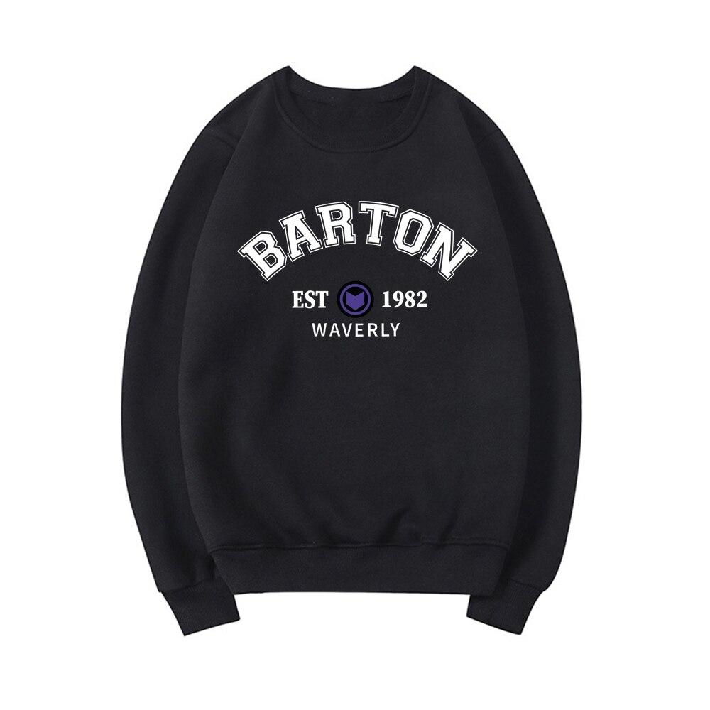 Barton 1982 Crewneck Sweatshirt Barton Sweater Fashion New Superhero Sweatshirt Women Graphic Hoodie Long Sleeve Pullovers Tops