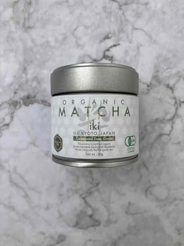 [NIRVANAYATRI] Matcha Organic Long-established Tea Farm Specially Selected Kyoto Uji Single Origin JAS Organic Certified Ceremony Grade Sealed Can