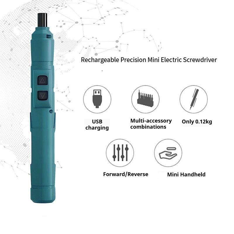 Mini USB Electric Screwdriver Multi-Functional Home & Mobile Phone Computer Repair Screwdriver Set