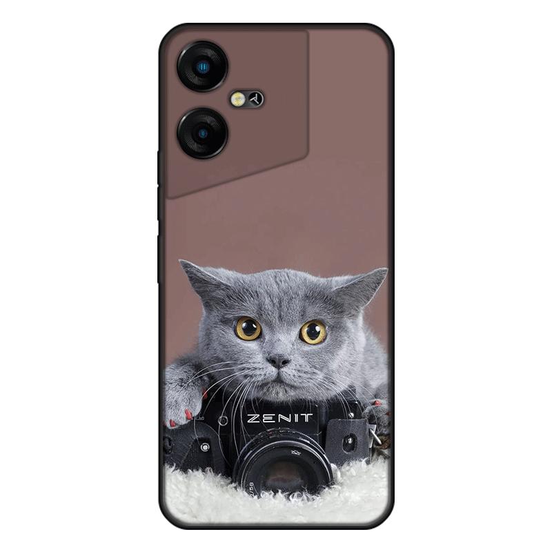 For Tecno Pova 5 Neo 3 Pova5 Neo3 Case Soft Silicone Back Cover Cartoon Phone Case