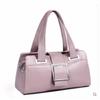 Genuine Leather Women's Handbag Stylish All-in-one Pillow Bag Middle-aged Women's Shoulder Bag Casually