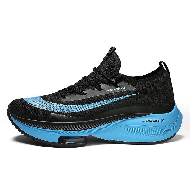 Scarpe da Corsa per Maratona da Uomo con Rete Traspirante alla Moda Basse con Ammortizzazione ad Aria