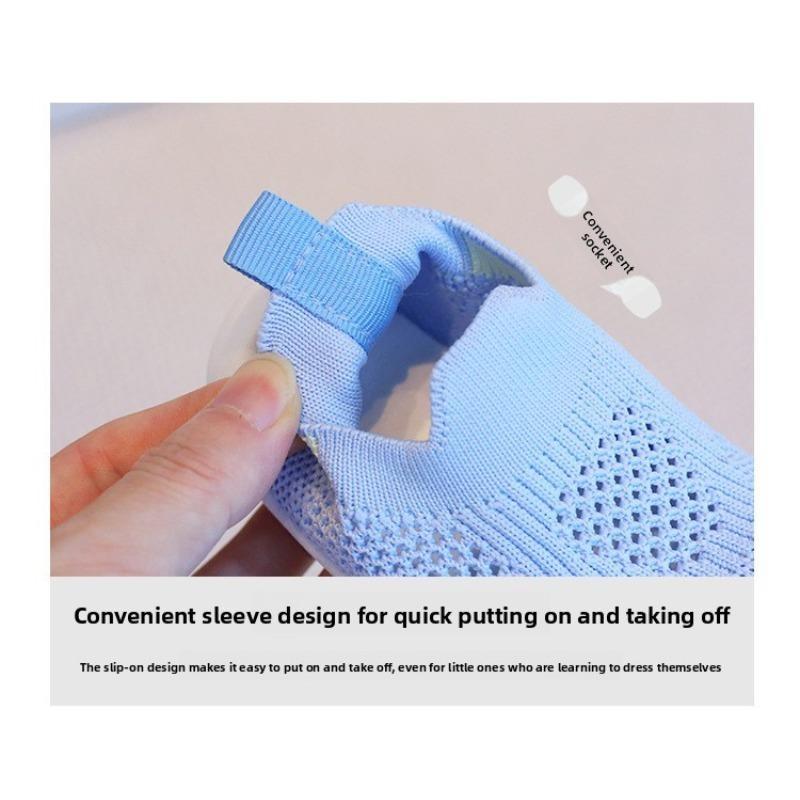 Kids Cute Mesh Floor Socks, Baby Ultra Thin Short Socks, Soft Sole Non Slip Breathable Socks, All Season Indoor Outdoor Wear