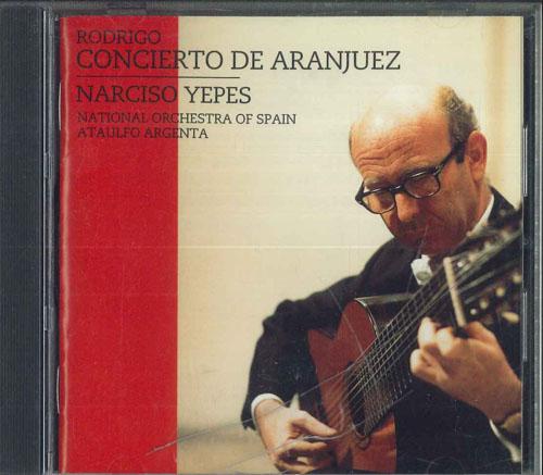 CD NARCISO YEPES  Rodrigo Concierto De Aranjuez FKCC40259 SEVEN SEAS 2000 Japan Classical Used