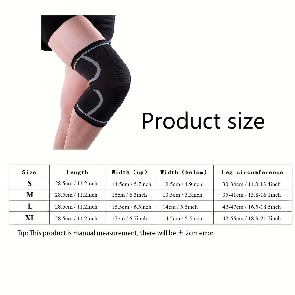 2pcs Elastic Knee Support - Breathable Comfortable Warm Knee Brace | Unisex for Men & Women | Suitable for & Daily Life
