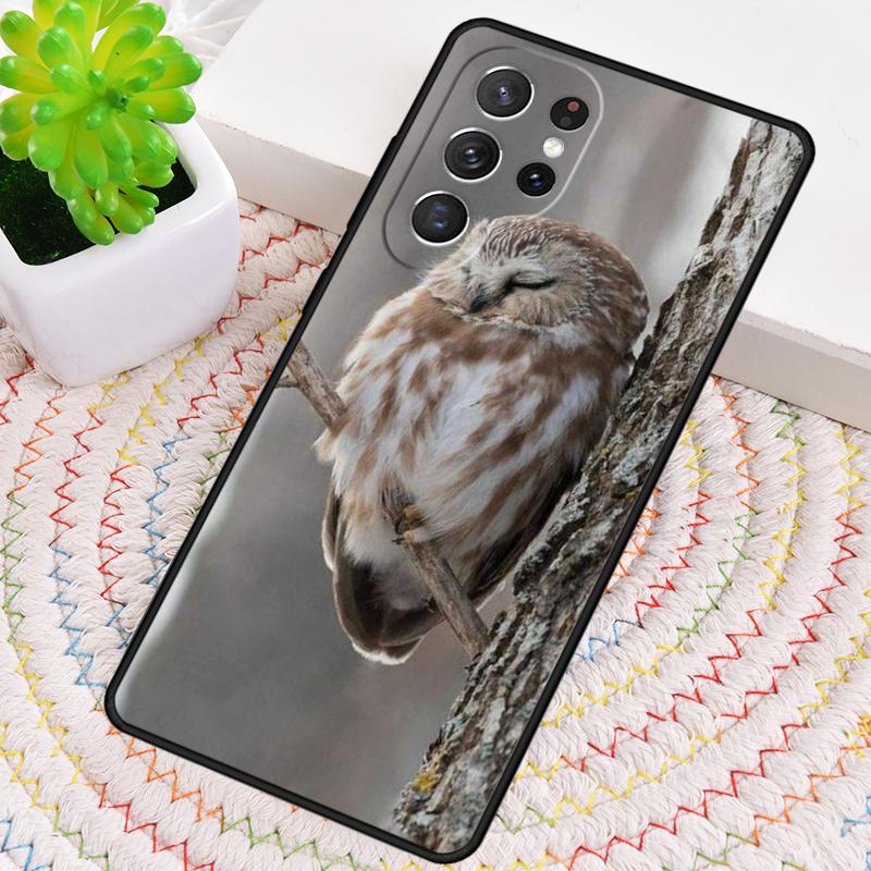 Farm Animals 1 Owl Phone Case for Samsung Galaxy Note 10 Pro S26 Ultra S23 S24 FE S25 S21 S22 PLUS Shockproof Cove