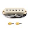 FLEOR 1pcs Electric Guitar Pickup Single Coil Alnico 5 Vintage Staggered ST SSS Fiber Bobbin Guitar Parts 52mm