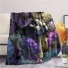 1PC Sphynx Cat Print Flannel Blanket, High Quality Comfortable for All Seasons, Home Decor, Warmth and Comfort, Perfect for Christmas Gifts