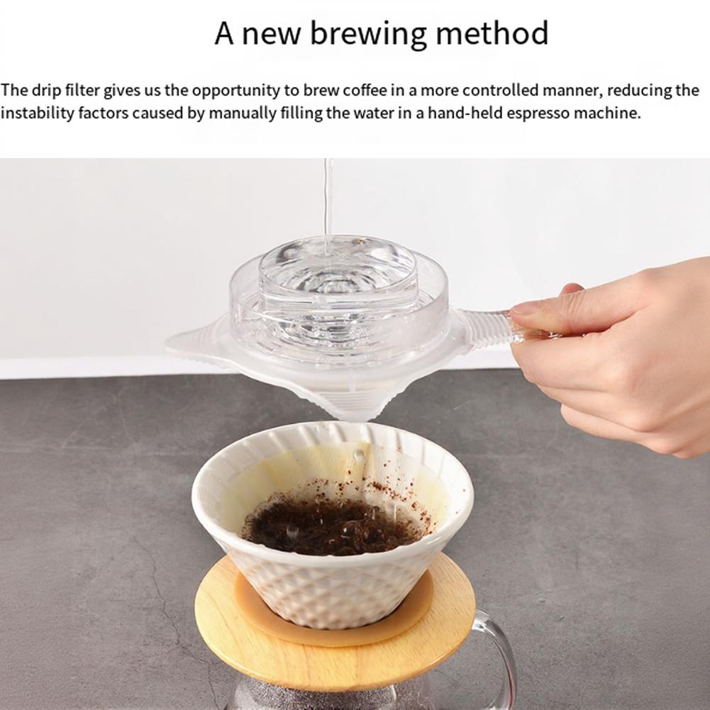 Pour Over Coffee Filter Coffee Pour-over Dripper Transparent Coffee Drip Filter Even Extraction Controlled Brewing China Mainland