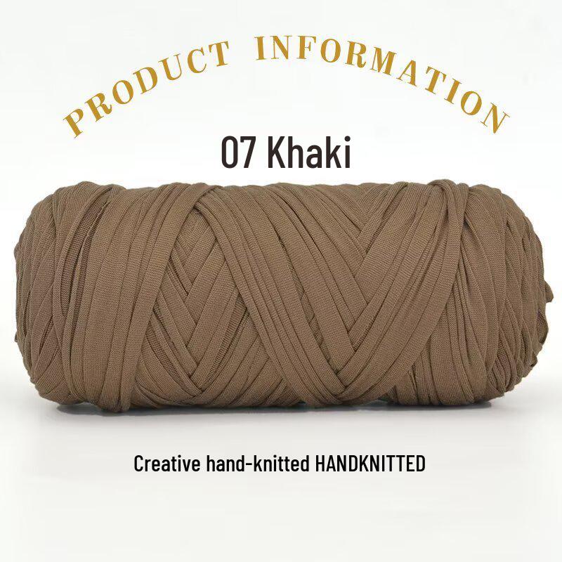 200g High Elastic Cloth Strip Yarn for DIY Weaving: Crochet Blankets, Floor Mats, Storage Baskets & More
