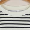 Shop   Women S Round Neck Striped Short Sleeve Knit Tee wdmS Wkn tS14483577