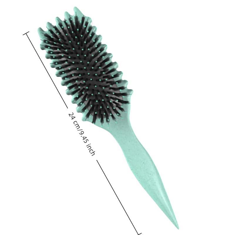 

Air Cushion Scalp Detangling Brush Curly Hair Massage Comb Natural Bristles Barber Styling Tool