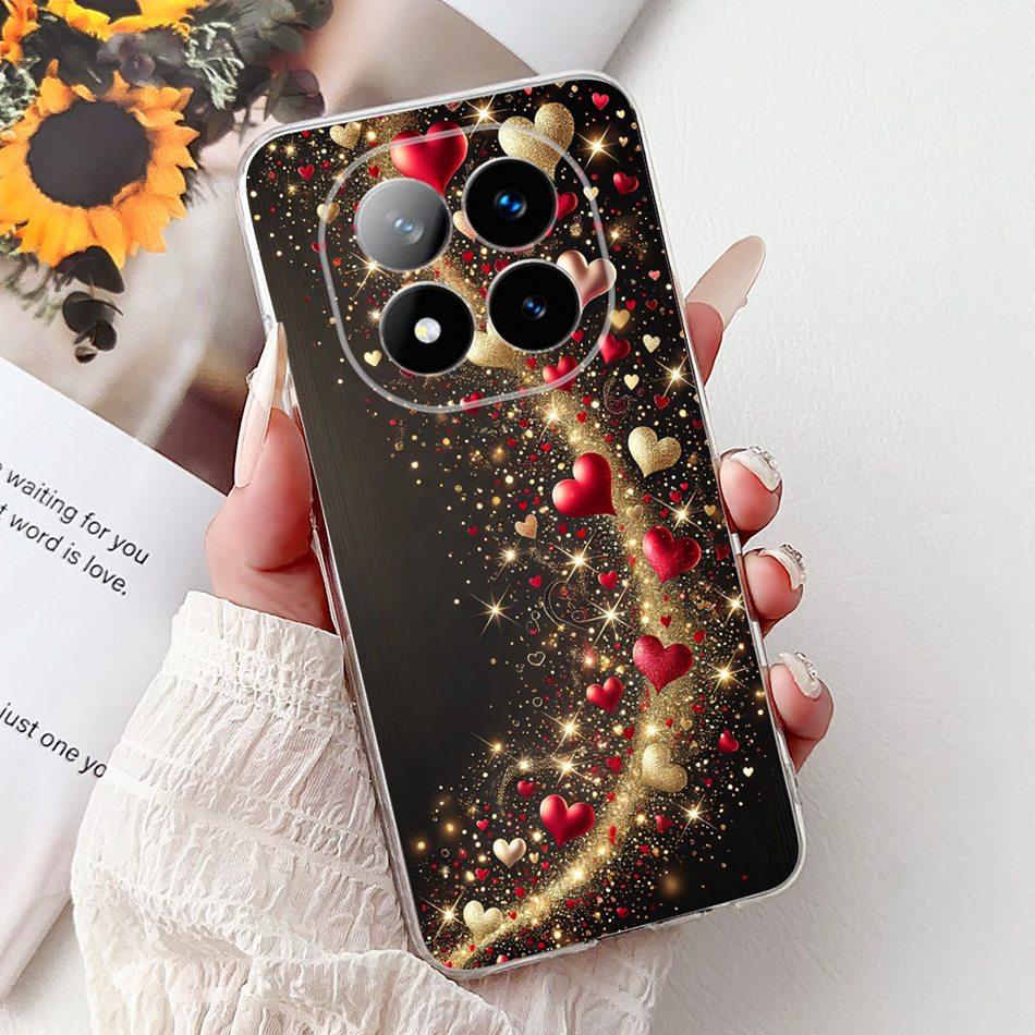 For Xiaomi Redmi Note 14 Pro+ Elegant Floral Butterfly Phone Case For Redmi Note14 Pro Plus 5G Soft Silicone TPU Cases