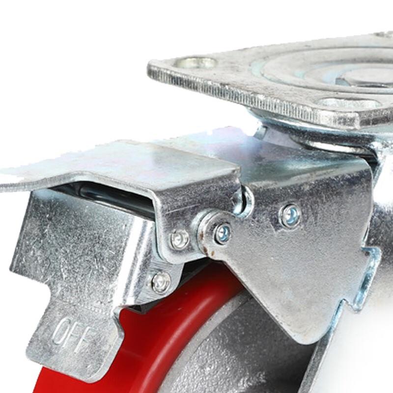 Hesdige Heavy-Duty Industrial PU Casters