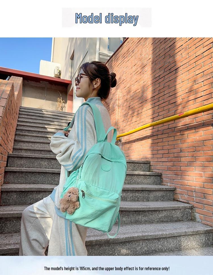 Minimalist Japanese-Style Lightweight Backpack - Unisex Commuter & College Travel Bag