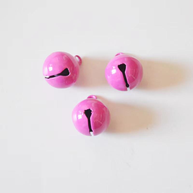 14CM Colorful Small Bell Keychain Pendant - DIY Pet and Christmas Decoration