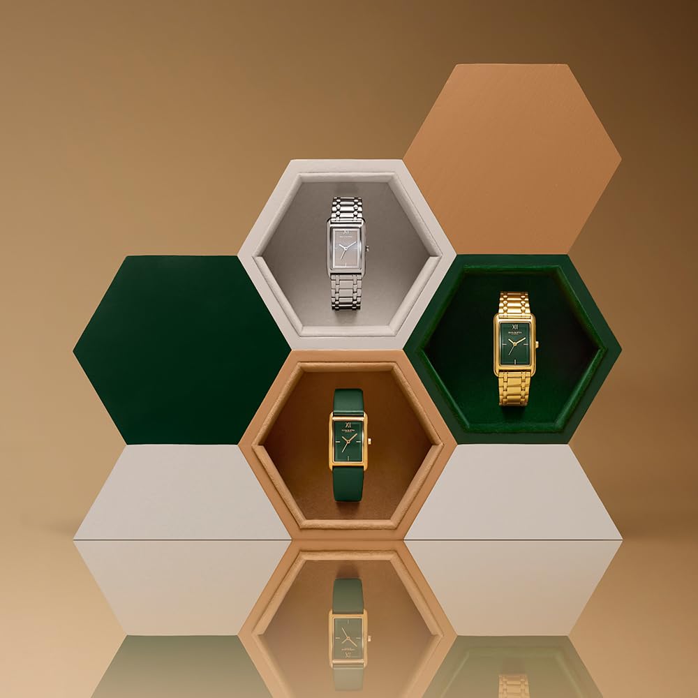 Distribuidora autorizada Olivia Burton Relógio Feminino Luvas Cinza Pomba Pulseira Prata 23mm 24000194 [OLIVIA BURTON] [Clássicos] e