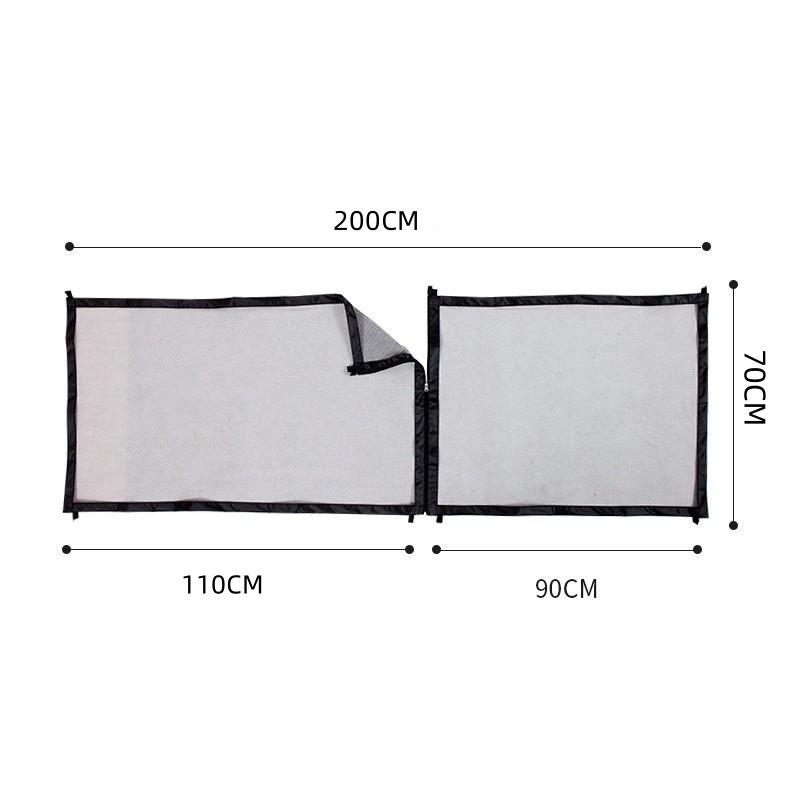 Dětský plot, Skládací drátěný plot, Izolační plot pro domácí mazlíčky, Balkónové dveře, Izolační síť pro děti