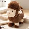 Cute Fluffy Lamb Plush Stuffed Toys Soft Fabric Perfect For Valentine'S Day Kids Birthday Gifts Home Decor