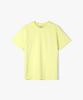 LOSSYROW Signature Logo Half-Sleeve T-Shirt Lime