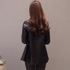 Spring and Autumn New Genuine Leather Jacket Women Sheepskin Raglan Sleeve Short Korean Style Lapel Casual Jacket Women