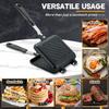 Maker Pan, Grilled  with Non-Stick Double Sided Flip Frying Pan, Toasted Cheese Sandwich Ma