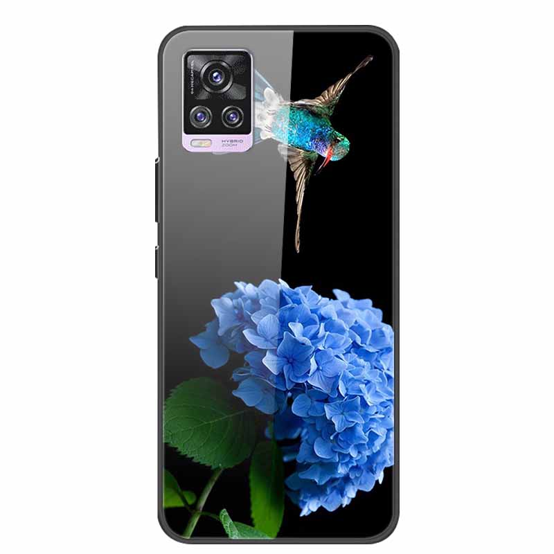 6.44" Tempered Glass Case For Vivo V20 Pro Case V 20 Pro Soft Bumper Hard Back Cover For Vivo V20 Pro 2020 Phone Case Coque Para