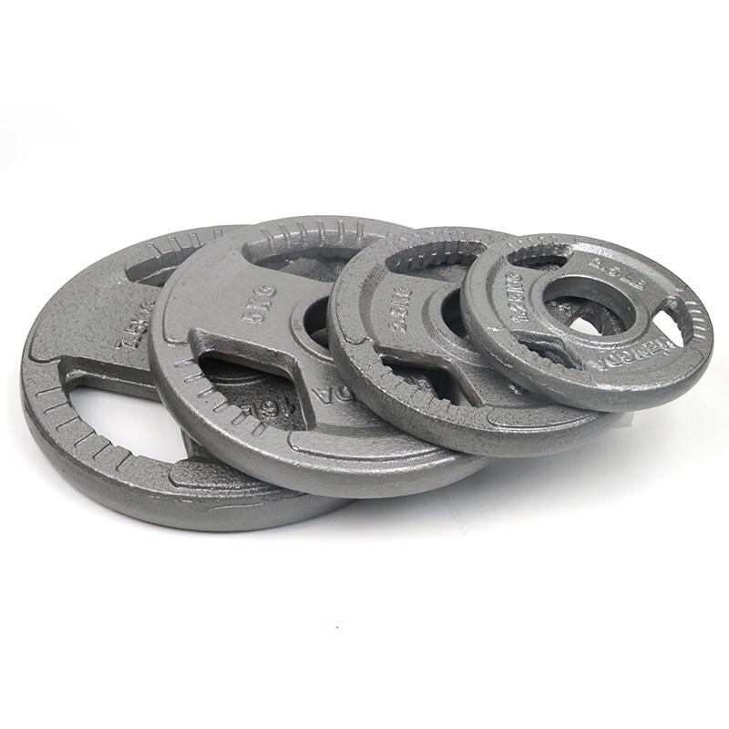 Rui Lv Three-Hole Painted Cast Iron Barbell Plates