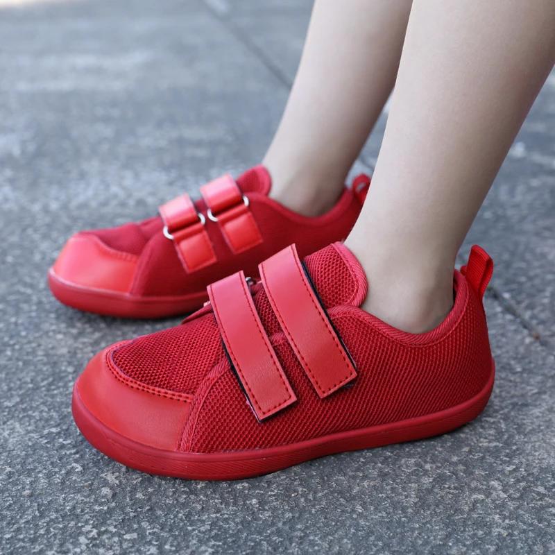 New Kids Barefoot Sneakers Cross-Trainer Wide Toe Wide Breathable Comfort Sole Casual Knitting Soft Girls Boys Walking Shoes