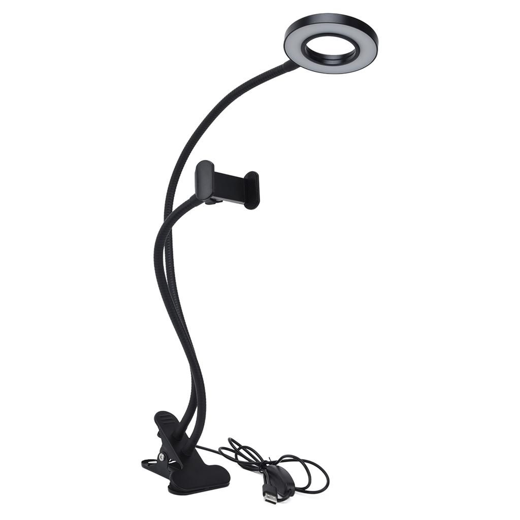 Mobile Phone Live Lighting 3 Colour Adjustable Angle Light Multifunction USB Power Supply Selfie Rings Light