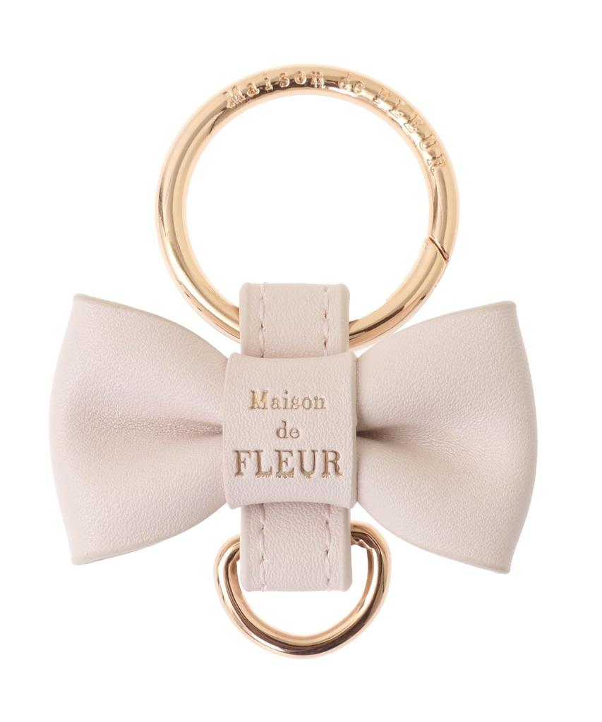 Maison De Fleur Other Accessories Ribbon Key Ring for Women, Pink