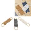 3 PCS White Grey Brown Macrame Towel Holder Hanging Towel Holder  Kitchen Bathroom Laundry Room