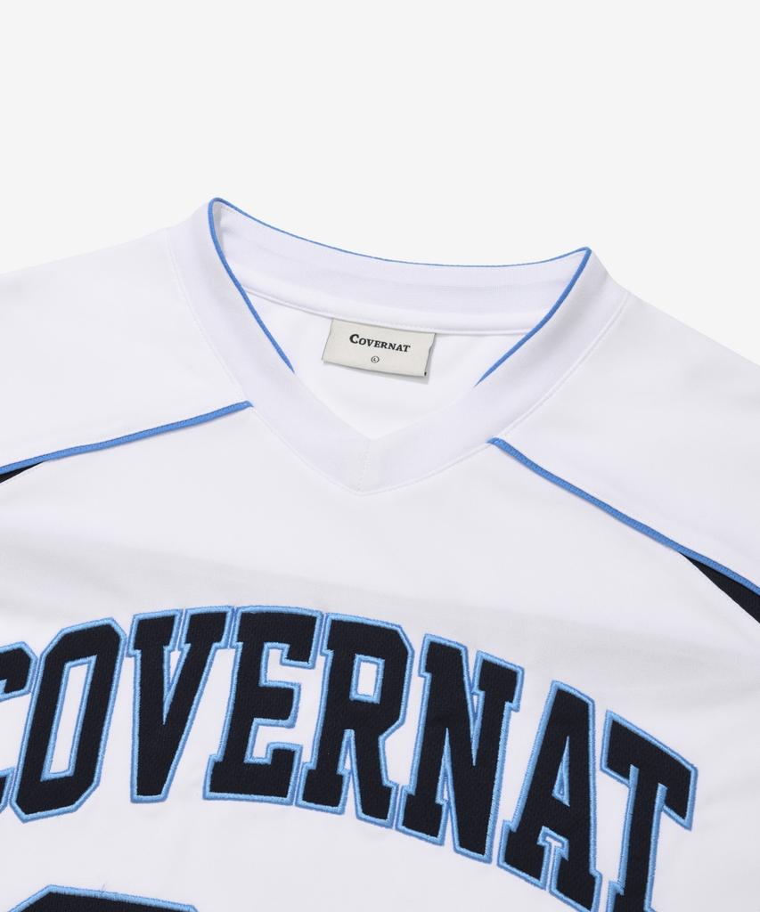 COVERNAT Blockcore Mesh T-Shirt White
