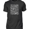 Bicycle T Shirt Line Art Design Minimal Bike Unisex Cyclist Idea Outdoor Cycling Urban Style Vintage Slightly Breathable