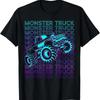 Monster Truck Retro T Shirt