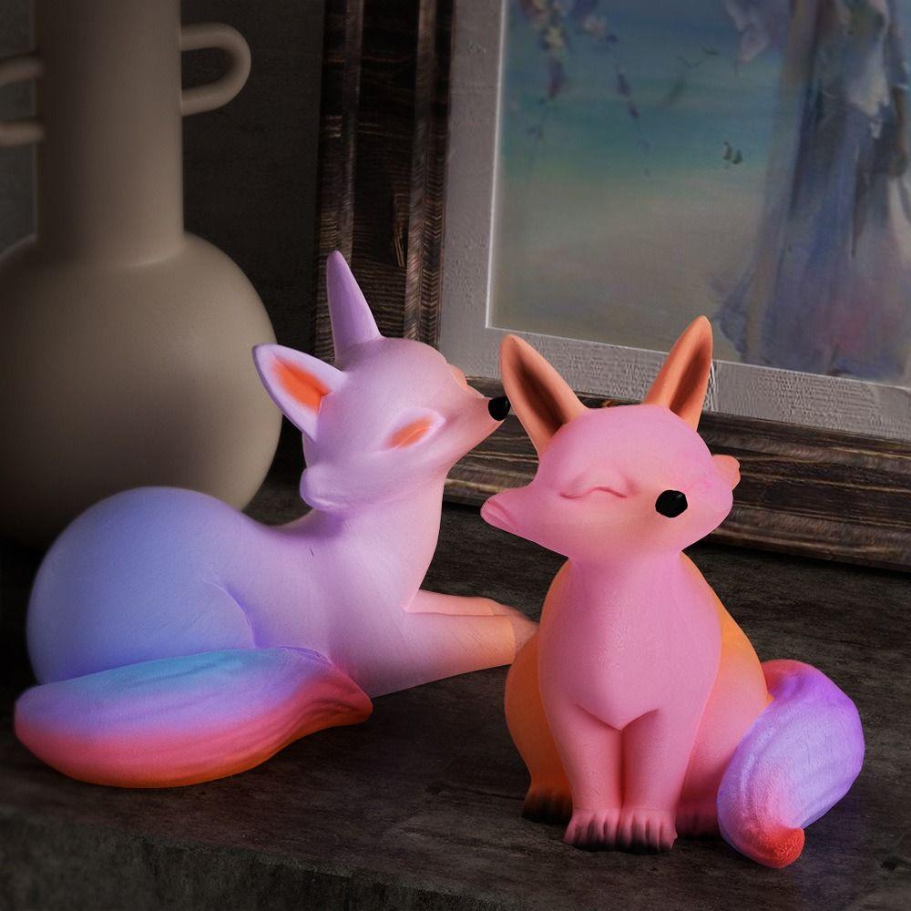 DIY Craft Cartoon Fox Mold Silicone Scented Candle Mold New Art Wax Mould