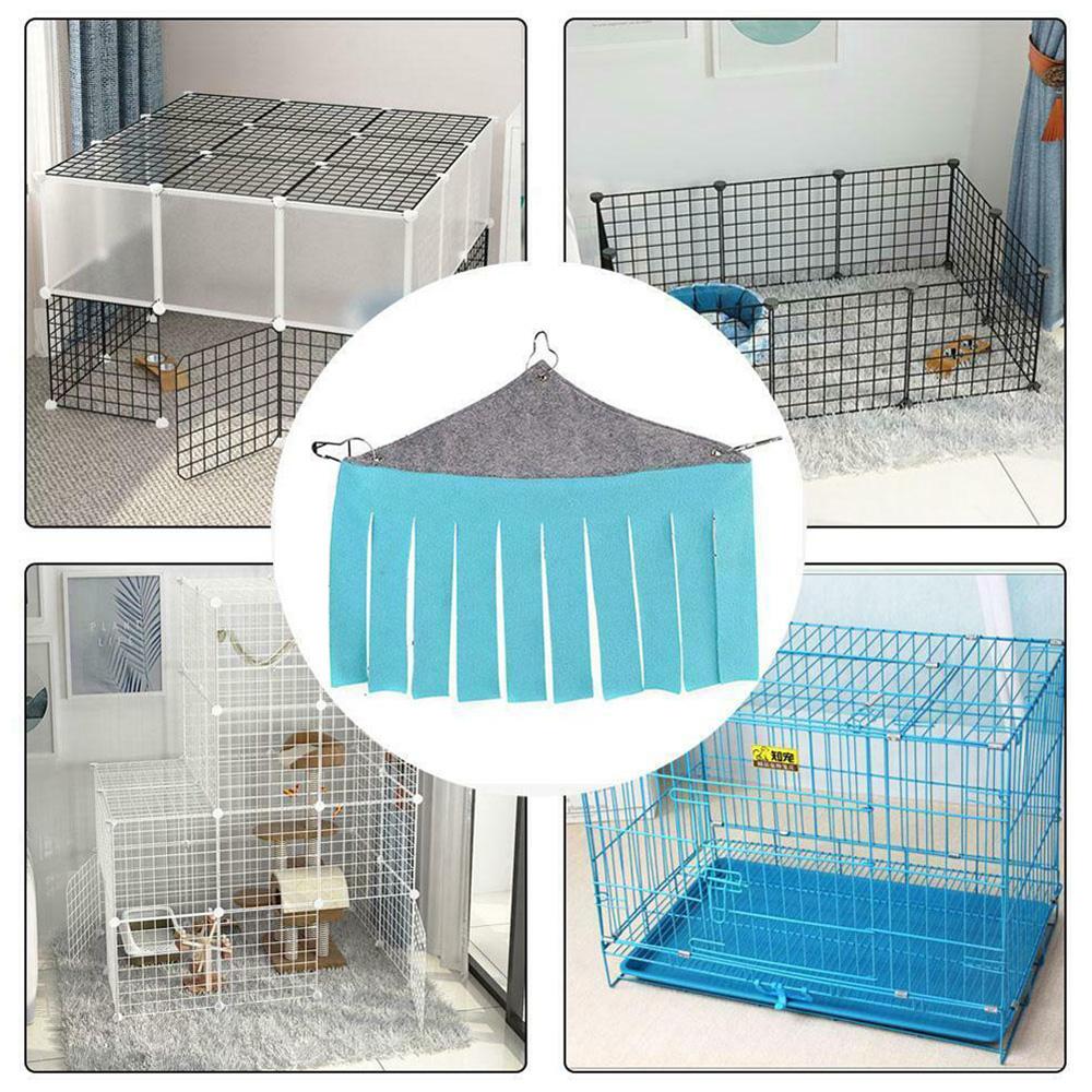 Hammock Hideaway Cloth Corner Cage Guinea Pig Hideout Rat Nest Hamster House Rabbit Hiding Tent