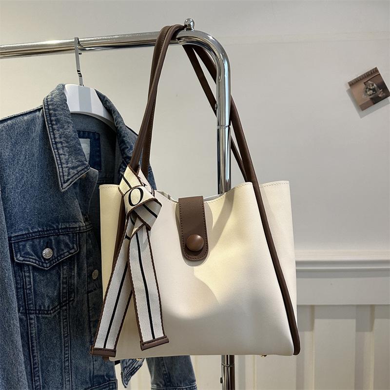 2025 Mode Retro Umhängetasche: Elegante Mutter-Tochter Handtasche mit großer Kapazität