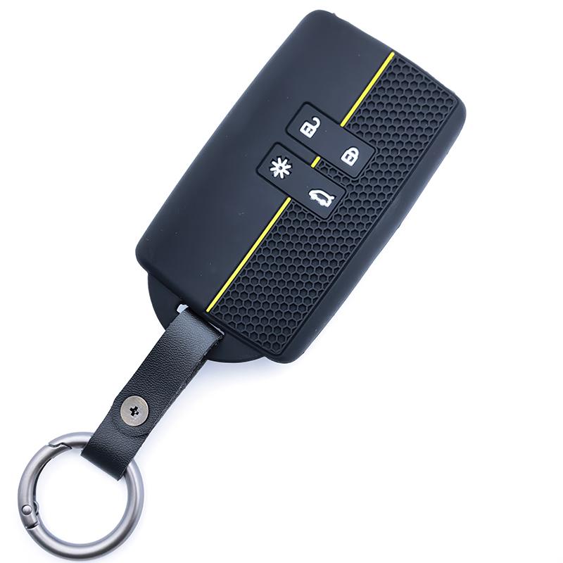 New 3 Button Car Remote Silicone Key Cover Fob Case For Renault Captur Koleos Kadjar Arkana Megane Dacia Duster Sandero Stepway