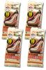 Kobayashi Pharmaceutical Kiribai Kairo Long Insoles for 3 Warmers for Foot Warming of Shoes, Pairs, Beige, Non-Stick, Long-Lasting (Pack 4)