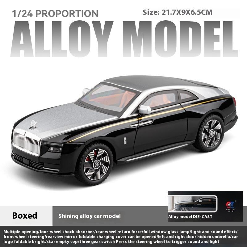 1:24 Rolls Royce Spectre Alloy Diecast Model Car Sound & Light Collection Gifts Christmas Present For Boyfriend Birthday Gifts