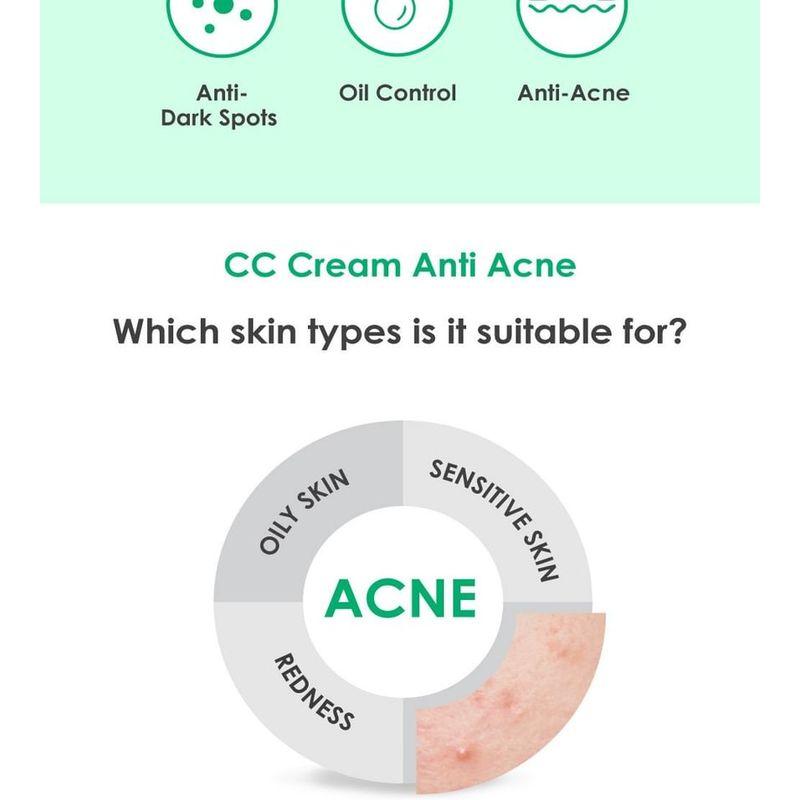 Cathy Doll - Crema CC Anti Acne SPF 50 PA+++
